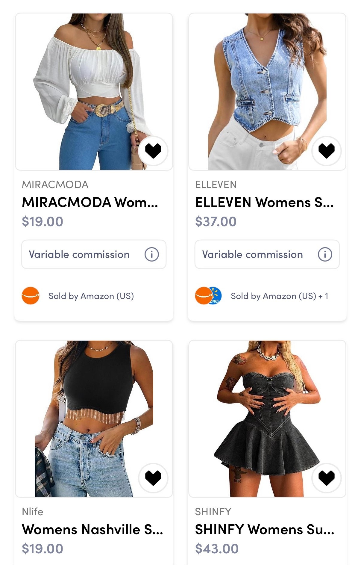 Concert outfits