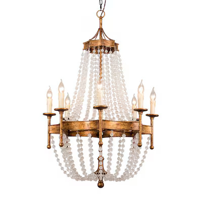 Parrot Uncle  8-Light Farmhouse Crystal Chandelier | Lowe's