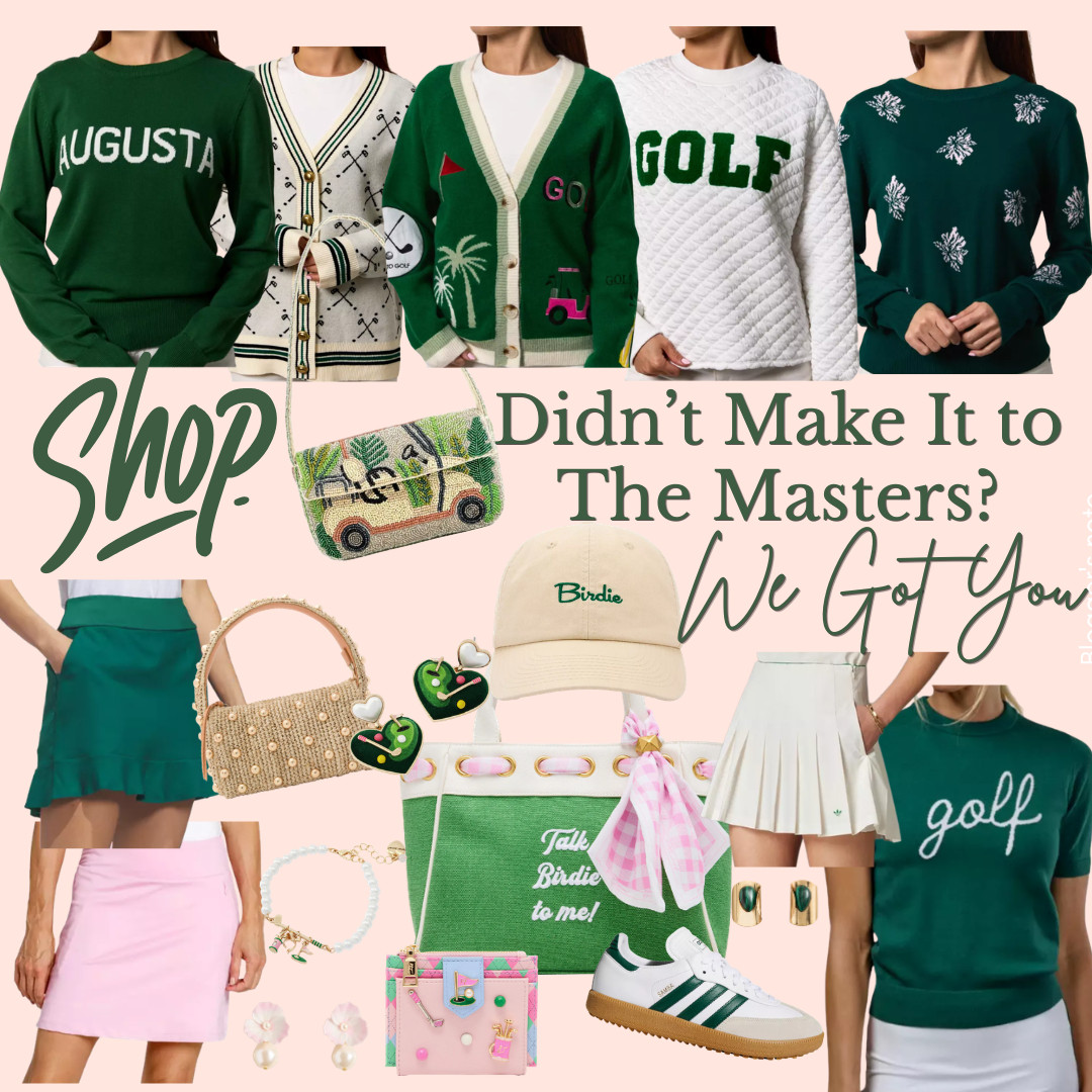Didn’t make it to The Masters this year? We’ve got you covered ⛳️💚

From azalea-inspired looks to golf-ready outfits you can wear on and off the course, I rounded up my favorite Masters vibes for you to shop 🤍
Because you don’t have to be there to feel the magic.

Comment SHOP and I’ll send you the links 🔗

#ltkstyle #ltkfamily #golfstyle #mastersinspired #golfmommindset #springgolf #golfoutfit #golfmom #azaleastyle #ltkit #shopwithme #golfvibes 

 #LTKootd #LTKActive #LTKOver40