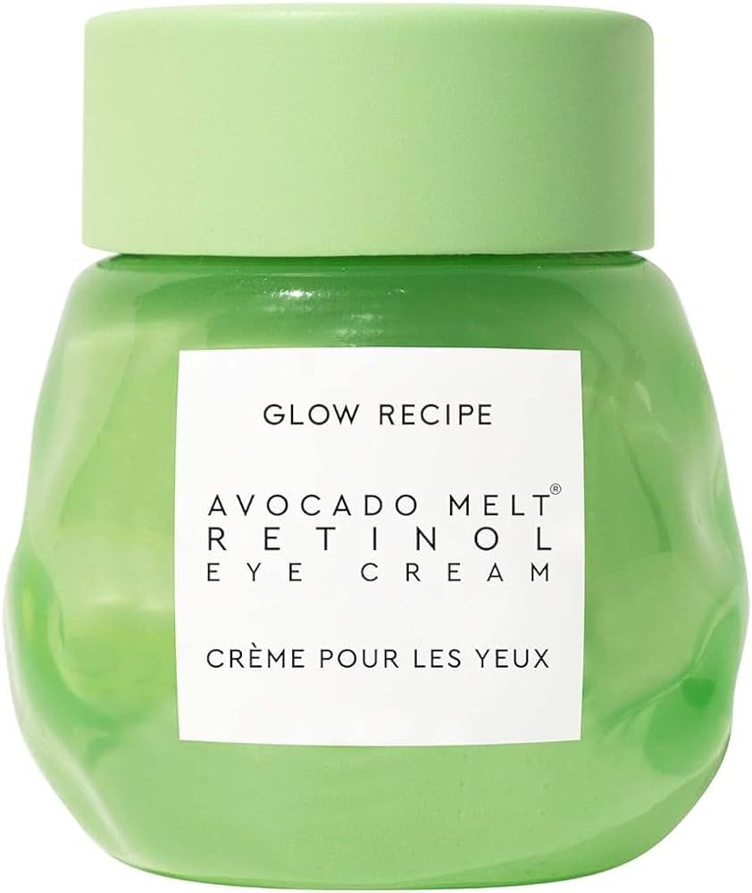Glow Recipe Avocado Melt Retinol Eye Cream - Overnight Under Eye Cream w/ Avocado for Dark Circle... | Amazon (US)