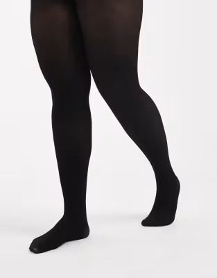 New Look Curve 2 pack 40 denier tights in black | ASOS (Global)