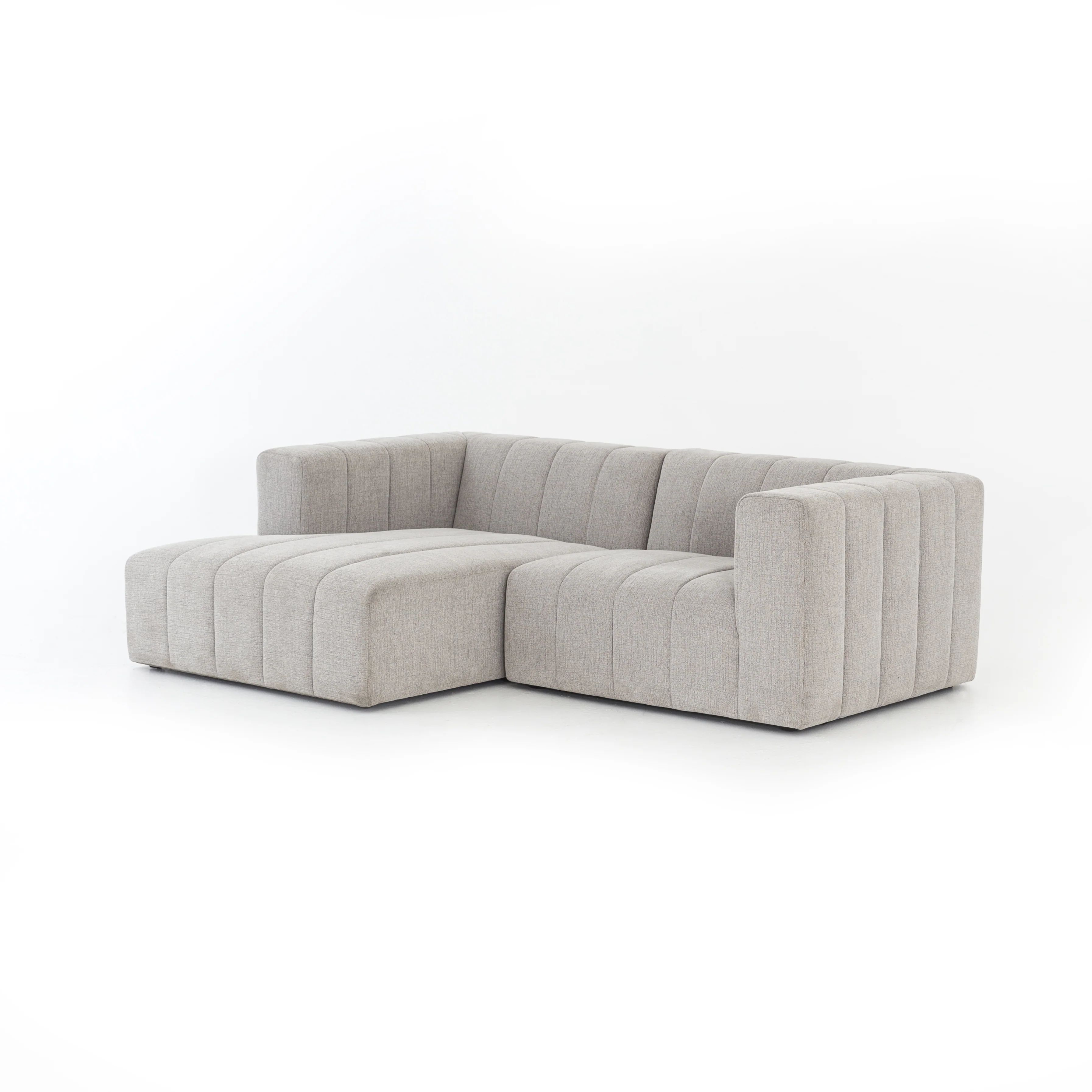 Langham Channelled Two Piece Sectional | Burke Decor