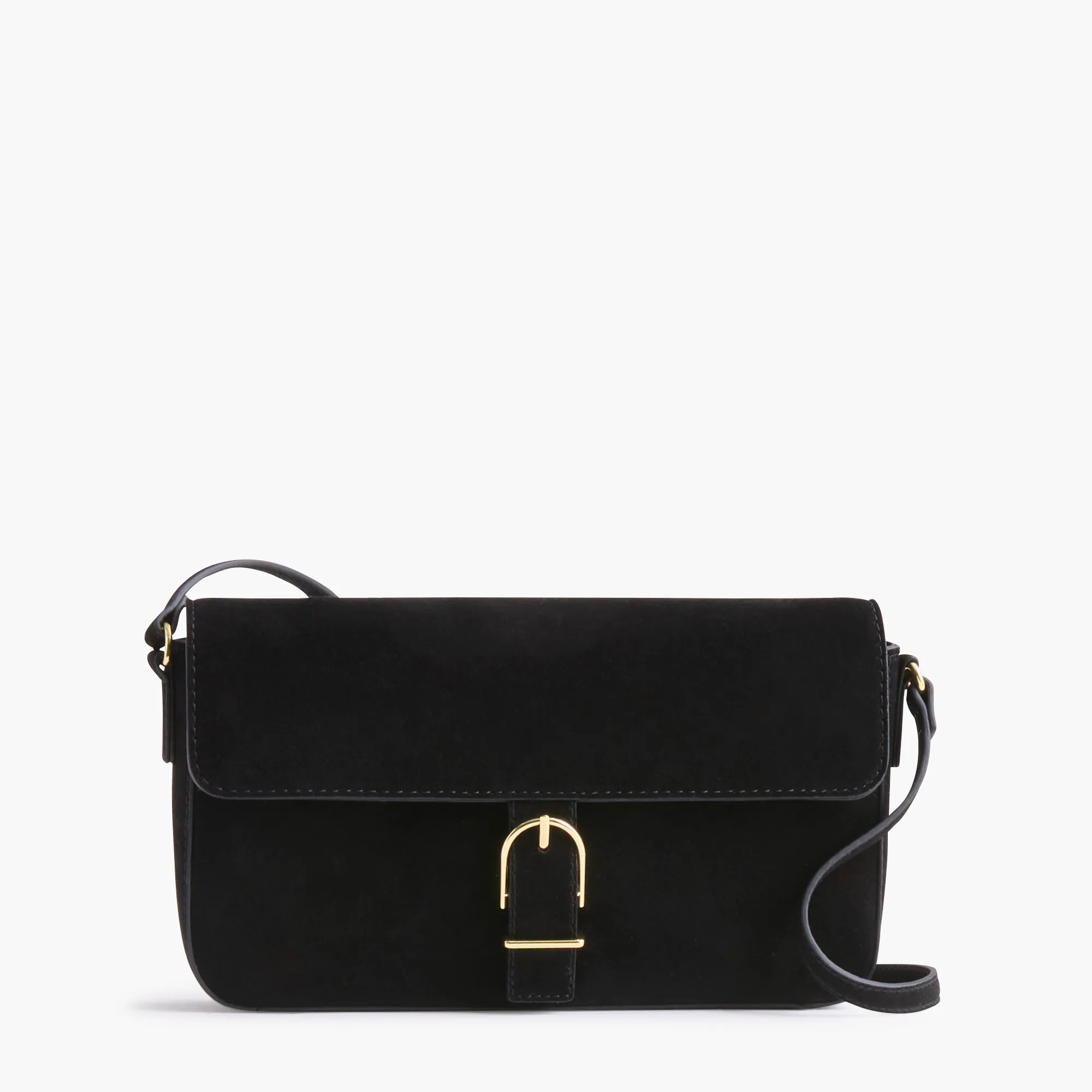 Quinn buckle-flap shoulder bag | J.Crew Factory