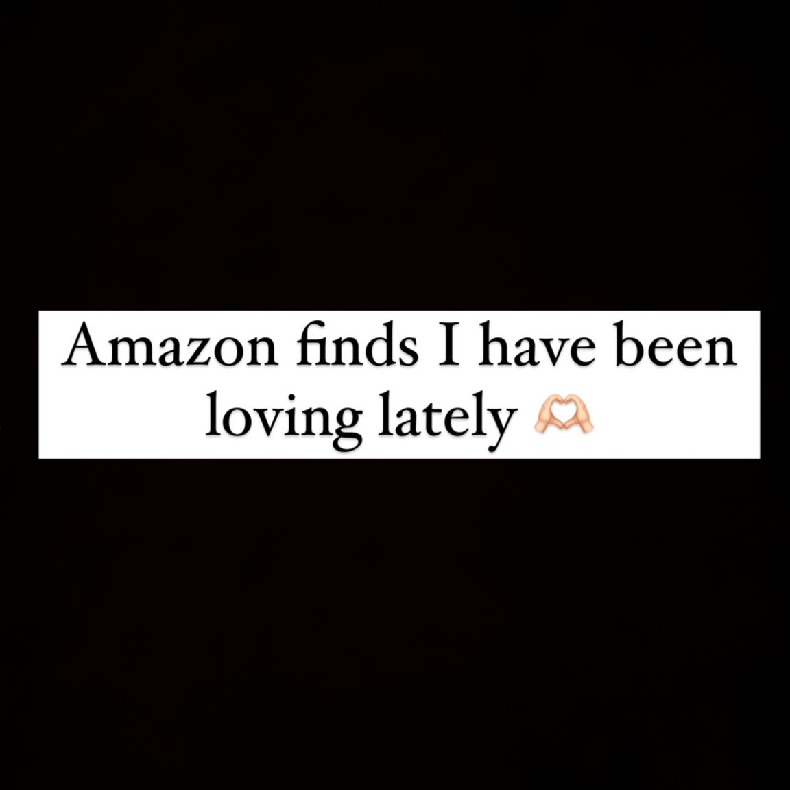 As seen in Instagram - mixture of home decor, baby items, and beauty products from Amazon I have been loving!! 