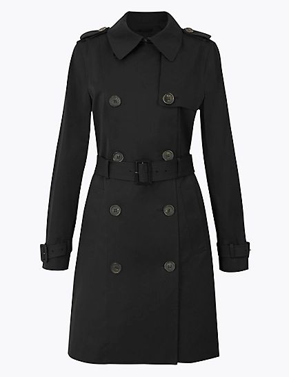 Double Breasted Trench Coat | Marks & Spencer (US)