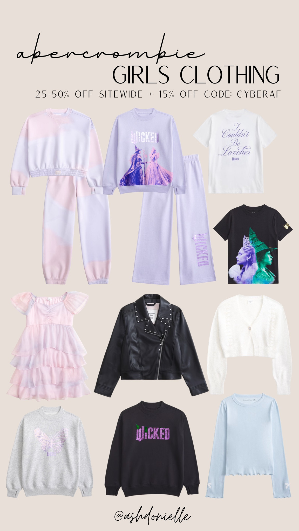 Abercrombie sale! Get 25-50% off sitewide and additional 15% off with code: CYBERAF

puffer jackets
fleece-lined leggings
cozy knit sweaters
toddler sherpa pullovers
long-sleeve thermal tees
cute beanie + glove sets
faux-fur lined boots
plaid holiday dresses
quilted vests
patterned winter pajamas
warm snowsuits
corduroy skirts + tights

#LTKHoliday #LTKCyberWeek #LTKKids