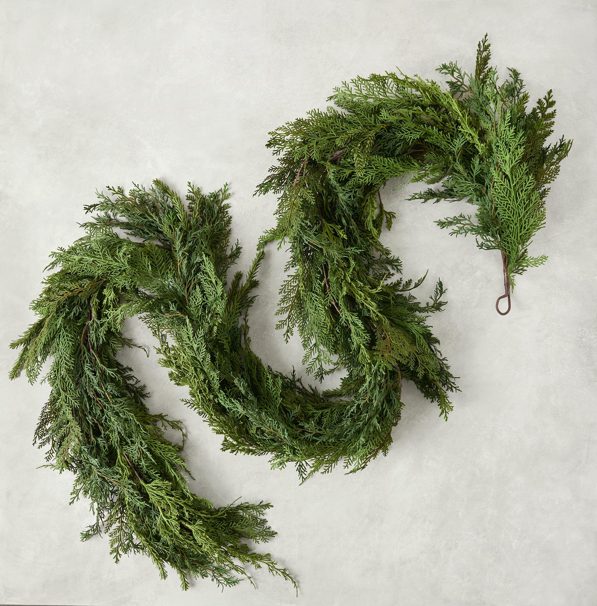Real Touch Cedar Mix Oversized Garland - 100" | Magnolia