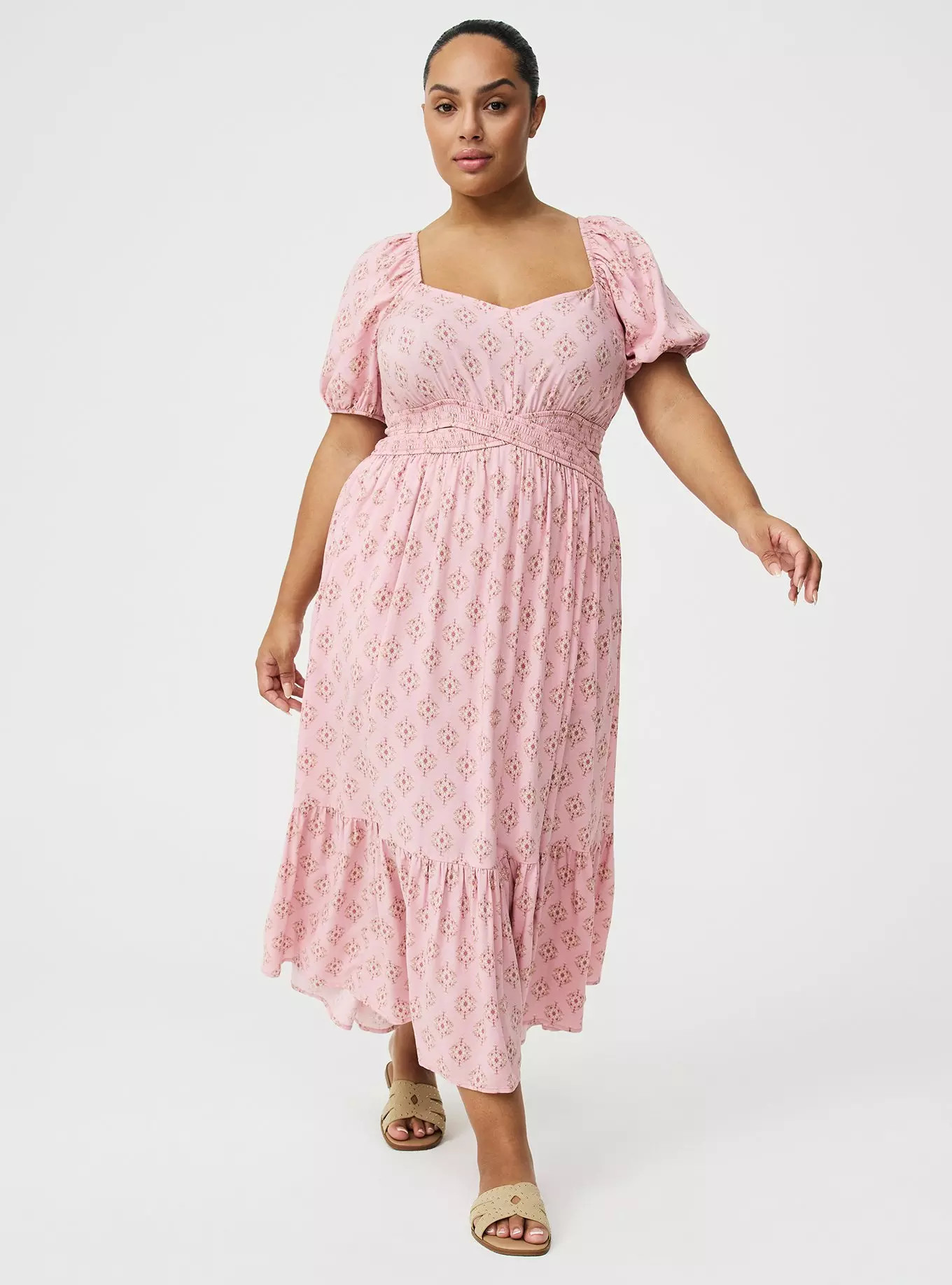 Cut-Out Tea Length Dress | Torrid (US & Canada)