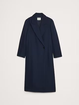 Relaxed Wool Topcoat | Banana Republic (US)