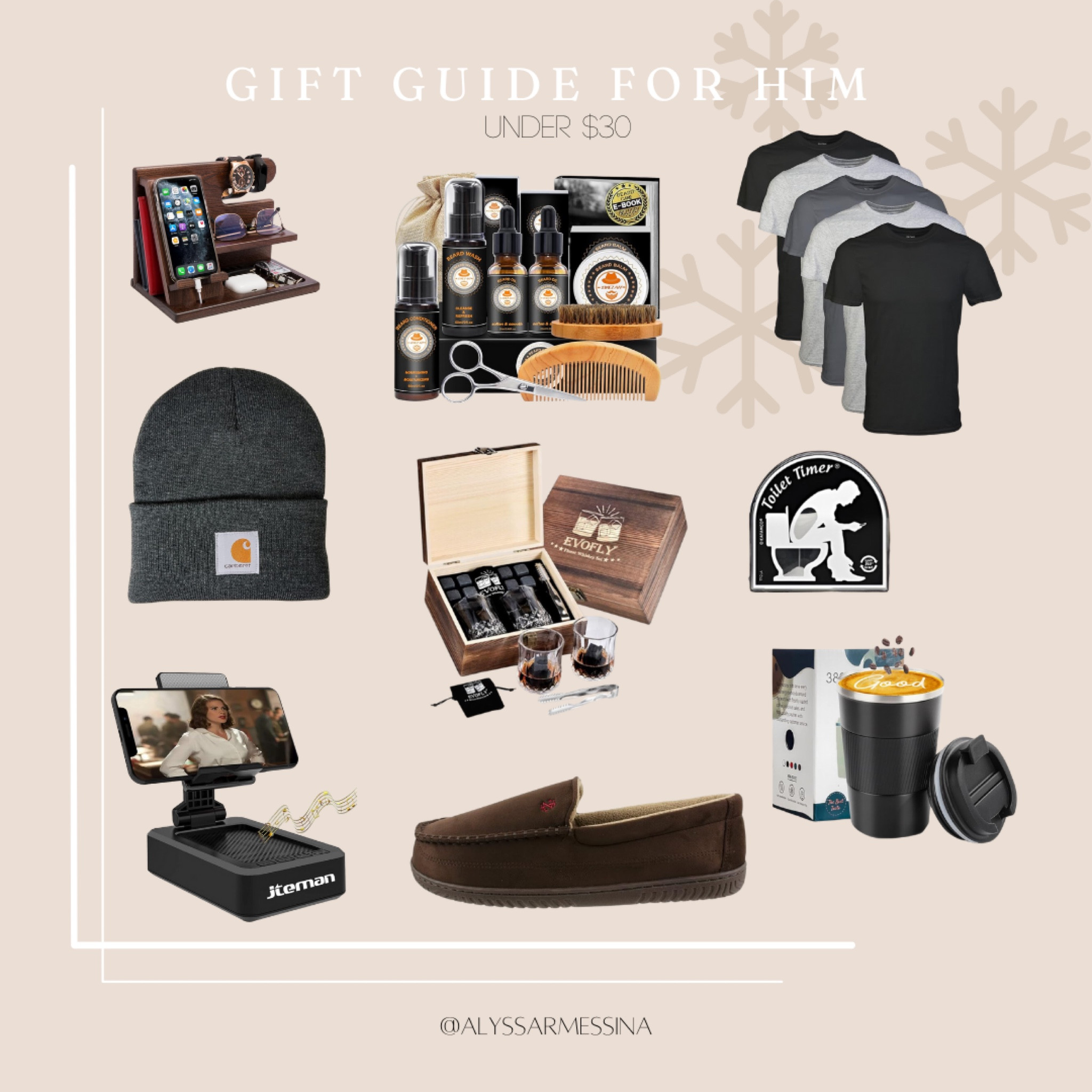 Gift ideas for him under $30!

Gift ideas | gift guide | gifts for him | affordable gifts | Christmas gifts | men’s gifts

#LTKGiftGuide #LTKSeasonal #LTKHoliday
