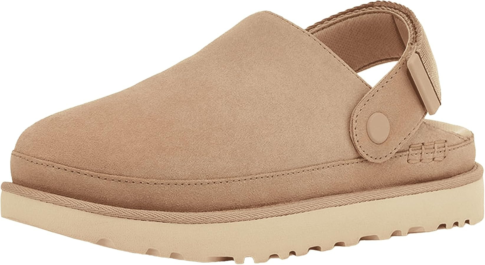 Suede Clogs for Women Leather Platform Women's Golden Star Clog Sandals Potato Shoes | Amazon (US)