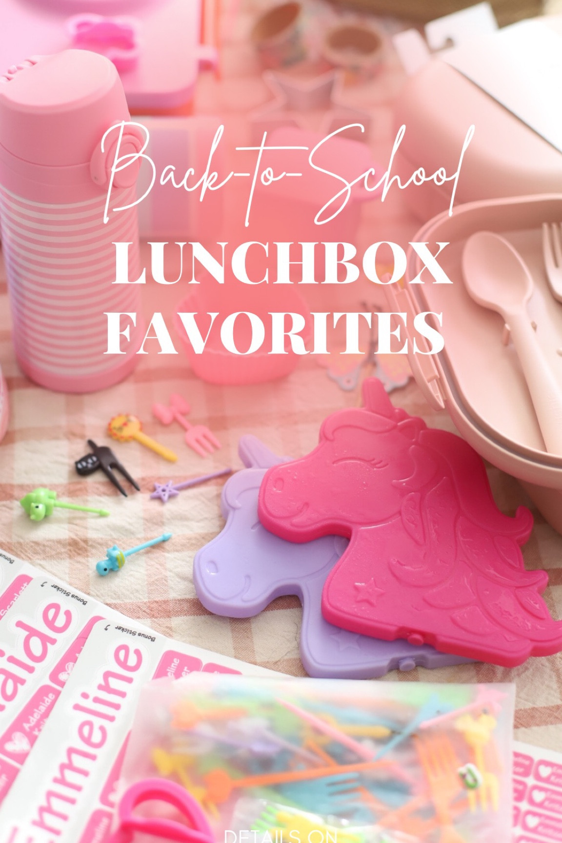 LUNCHBOX FAVORITES 🥪 It’s back-to-school season and I’m sharing a few of our favorite lunchboxes for kids, plus all of the fun accessories and the best inexpensive Amazon labels that hold up in the dishwasher! 🎉 Details on GLITTERINC.COM.
〰️
Full disclosure: all of these lunch accessories are fun ways to pack your kids’ lunches, and also totally not necessary. 🤪 Some days, I’m fully *extra* using tiny containers to house their hand-cut fruit slices, and some days, it’s a pre-packaged hummus cup, banana, and a bag of pretzels. 💪🏻 Being a mom is work, and lunch shouldn’t be! If you want to go all out for your kids’ lunch, you go, mama. Also, if you want to send Lunchables (which, for the record, were awesome back in my day!), you’re feeding your kiddo a balanced meal and you are a rockstar parent. 🙌🏻

#LTKkids #LTKBacktoSchool #LTKfamily