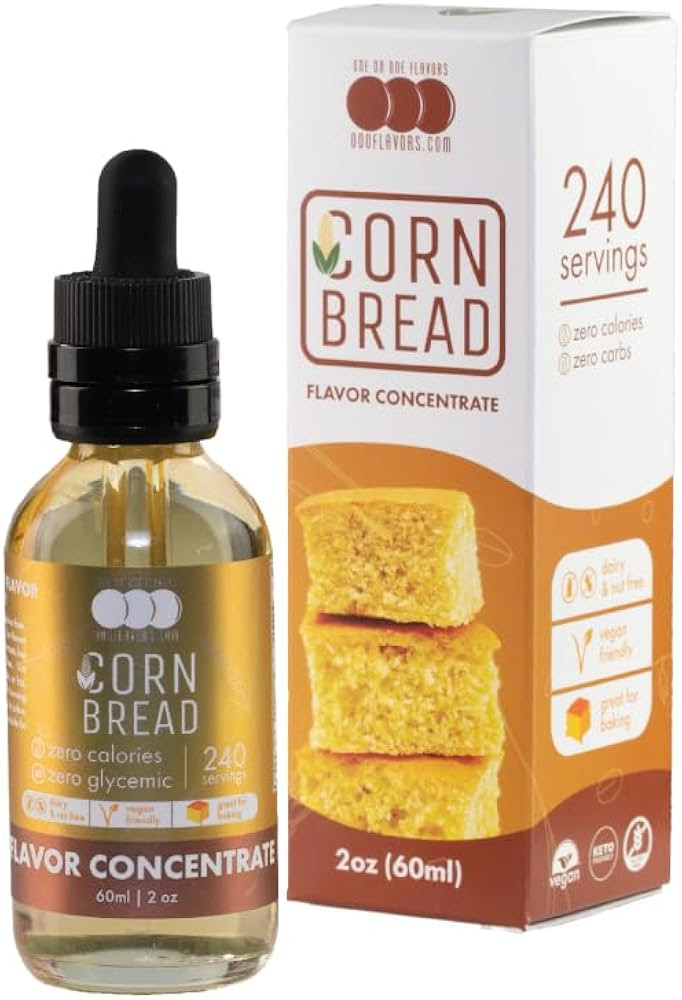 OOOFlavors Cornbread Flavoring Extract - Highly Concentrated Cornbread Natural Food Flavoring Con... | Amazon (US)