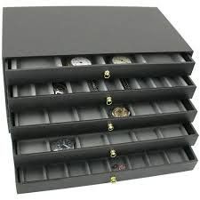 FindingKing 5 Drawer Jewelry Storage Organizer Case | Amazon (US)