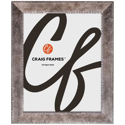 Patina 24x24 inch Distressed Silver and Black Picture Frame | Target