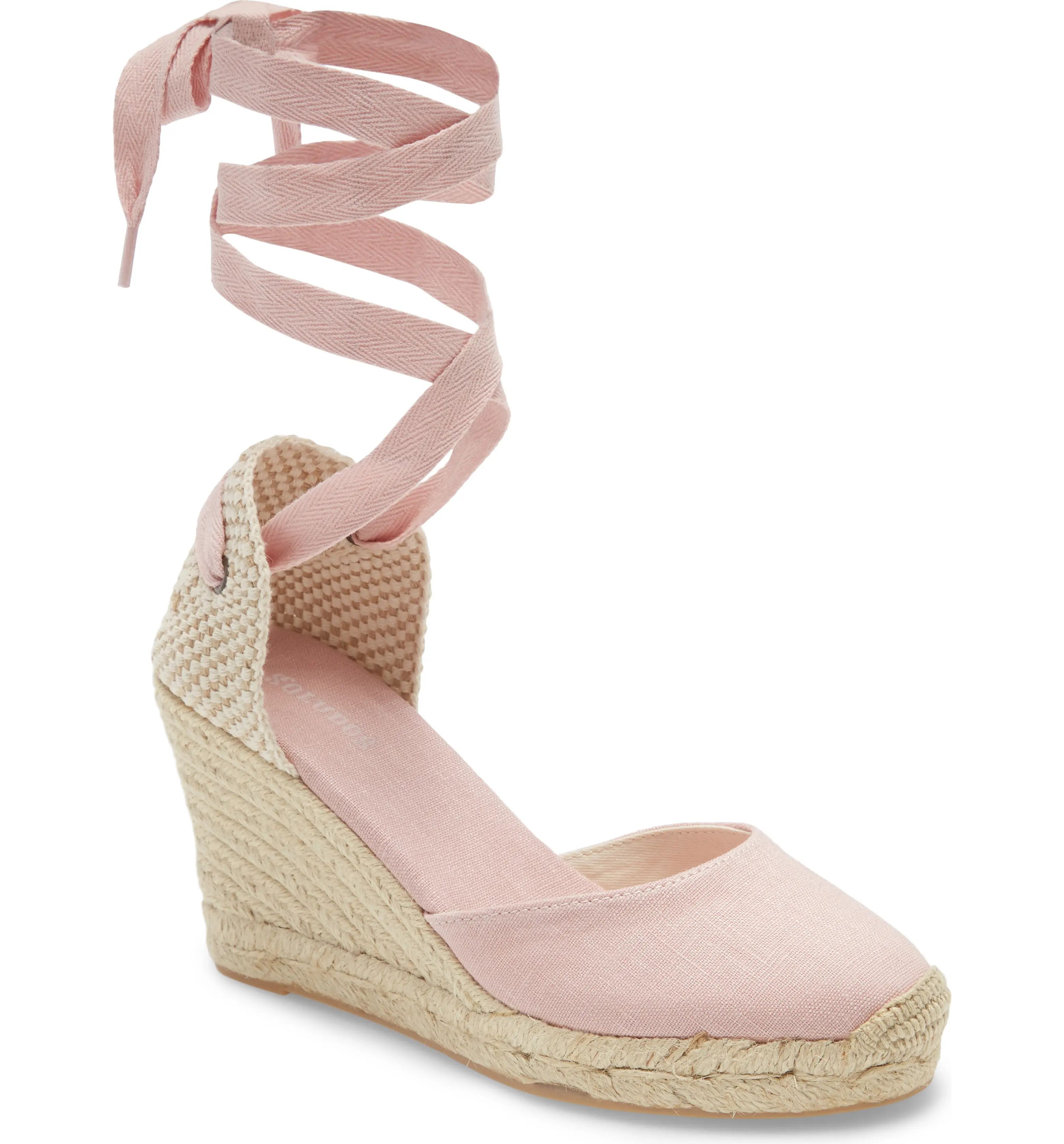 Wedge Lace-Up Espadrille Sandal | Nordstrom