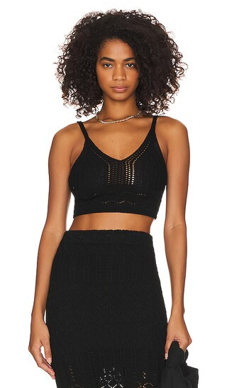 x REVOLVE Quinn Top in Black | Revolve Clothing (Global)