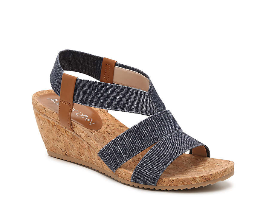 Aubrey Lynn Cabrini Wedge Sandal | DSW