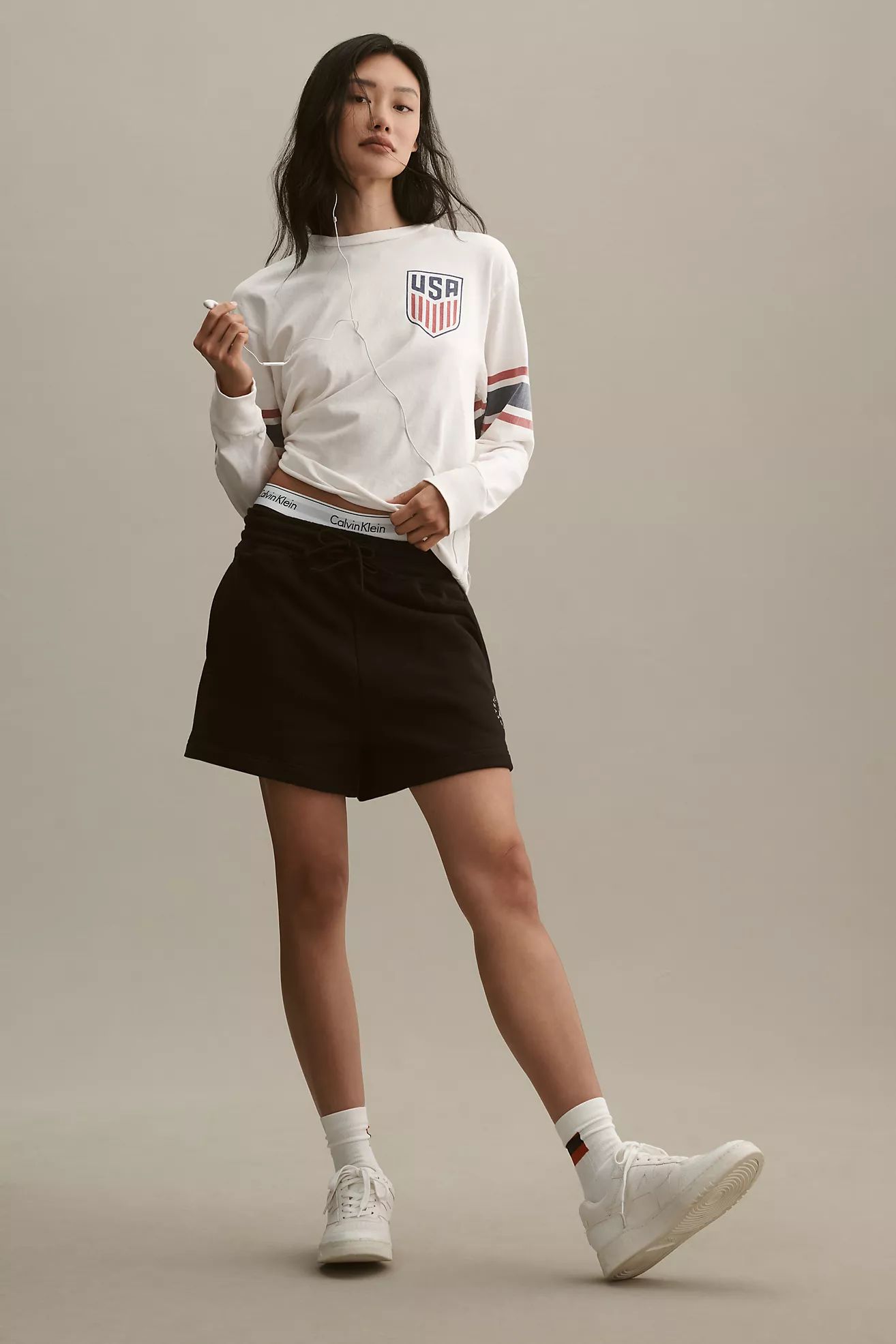 Original Retro Brand Long-Sleeve USA Tee | Anthropologie (US)