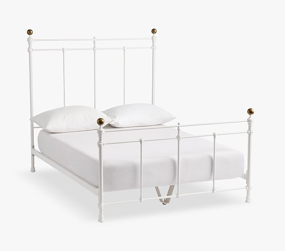 Chris Loves Julia Iron Bed | Pottery Barn Kids