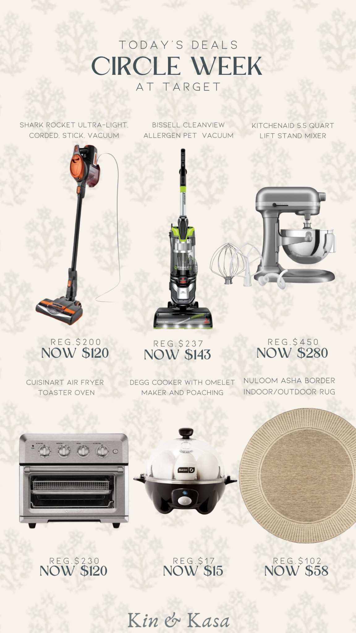 Just linking a few home deals I found at Target for circle week.

Huryyyy the deals are great and tomorrow is the last day ! 

Click the images down below to shop now and share with a friend🤎

#LTKsalealert #LTKxTarget #LTKhome