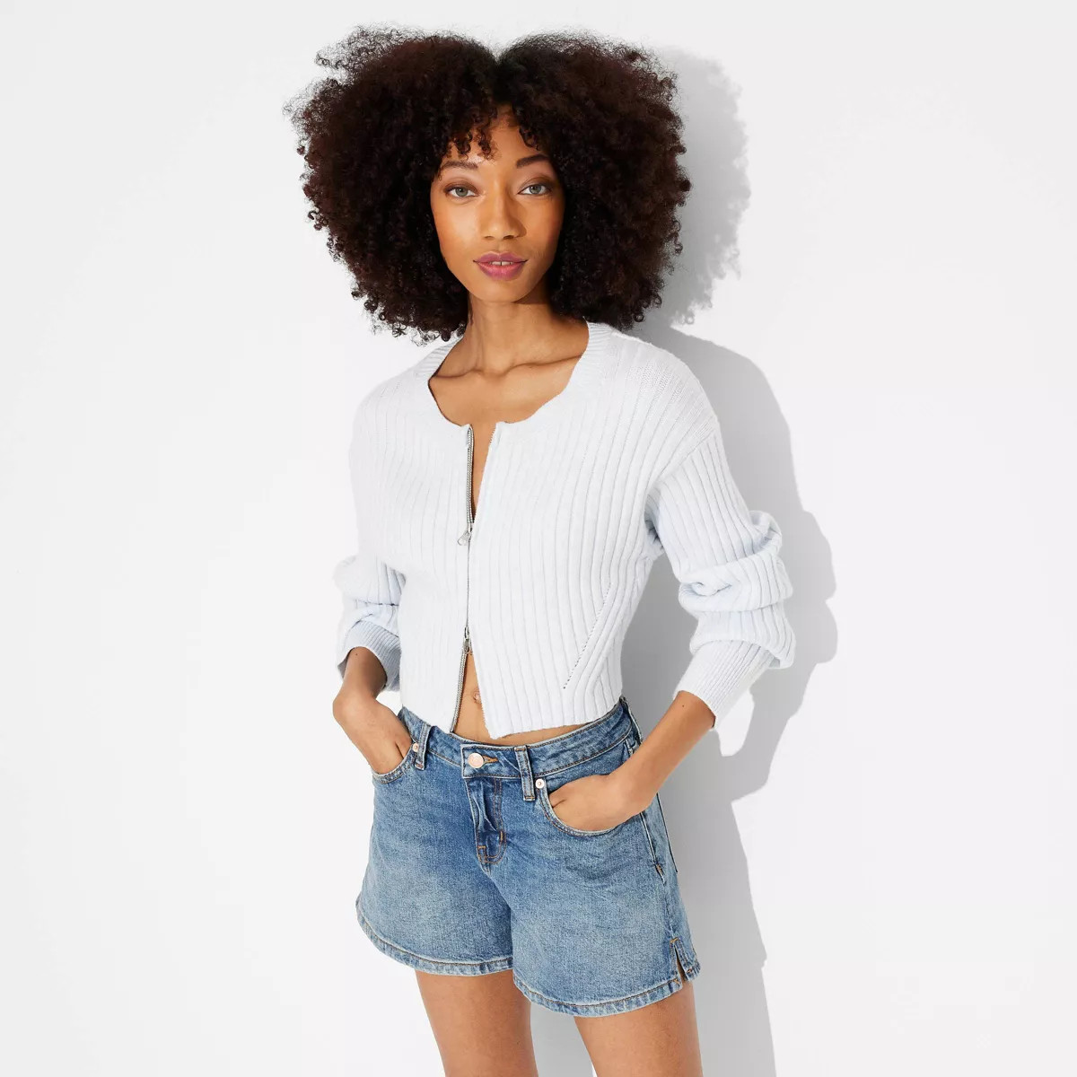 Women's Heritage Mid-Rise Denim Shorts - Wild Fable™ | Target