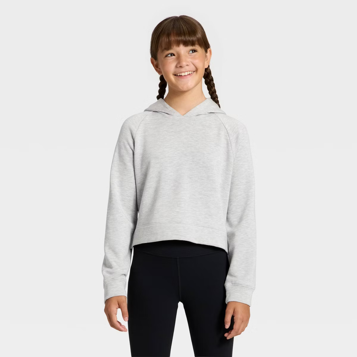 Girls' Modal Pullover Hoodie - All In Motion™ | Target