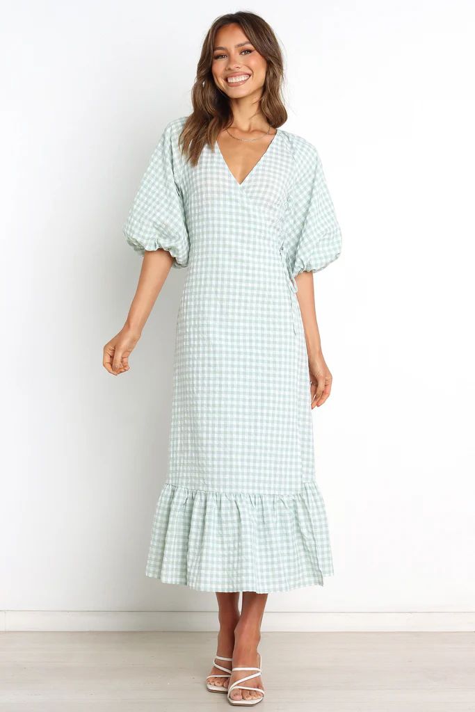 Emalee Dress - Green | Petal & Pup (AU)