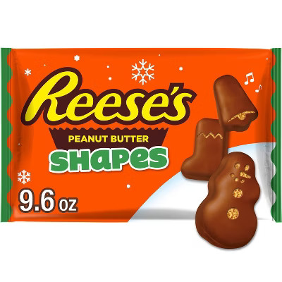 Reese's Peanut Butter Assorted Shapes Christmas Candy - 9.6oz | Target