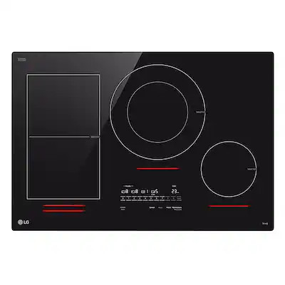 LG - 30" Built-In Electric Induction Smart Cooktop with 4 Elements and UltraHeat 5.0kW Element - ... | Best Buy U.S.