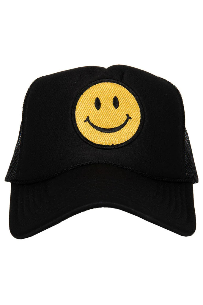 Happy Face Foam Trucker Hat | Katydid.com