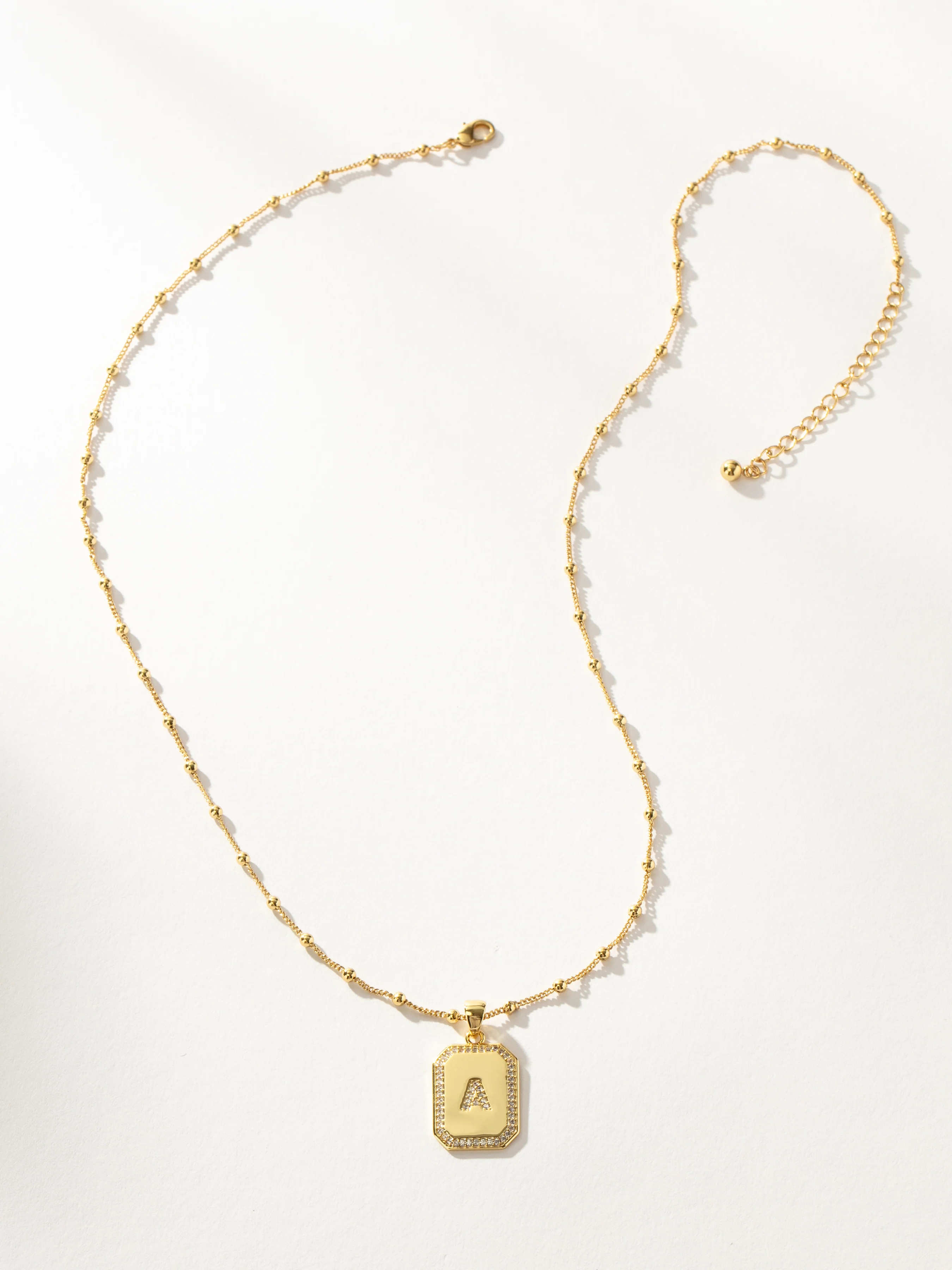 Gold Sur 2.0 Initial Necklace | Personalized Jewelry | Uncommon James | Uncommon James