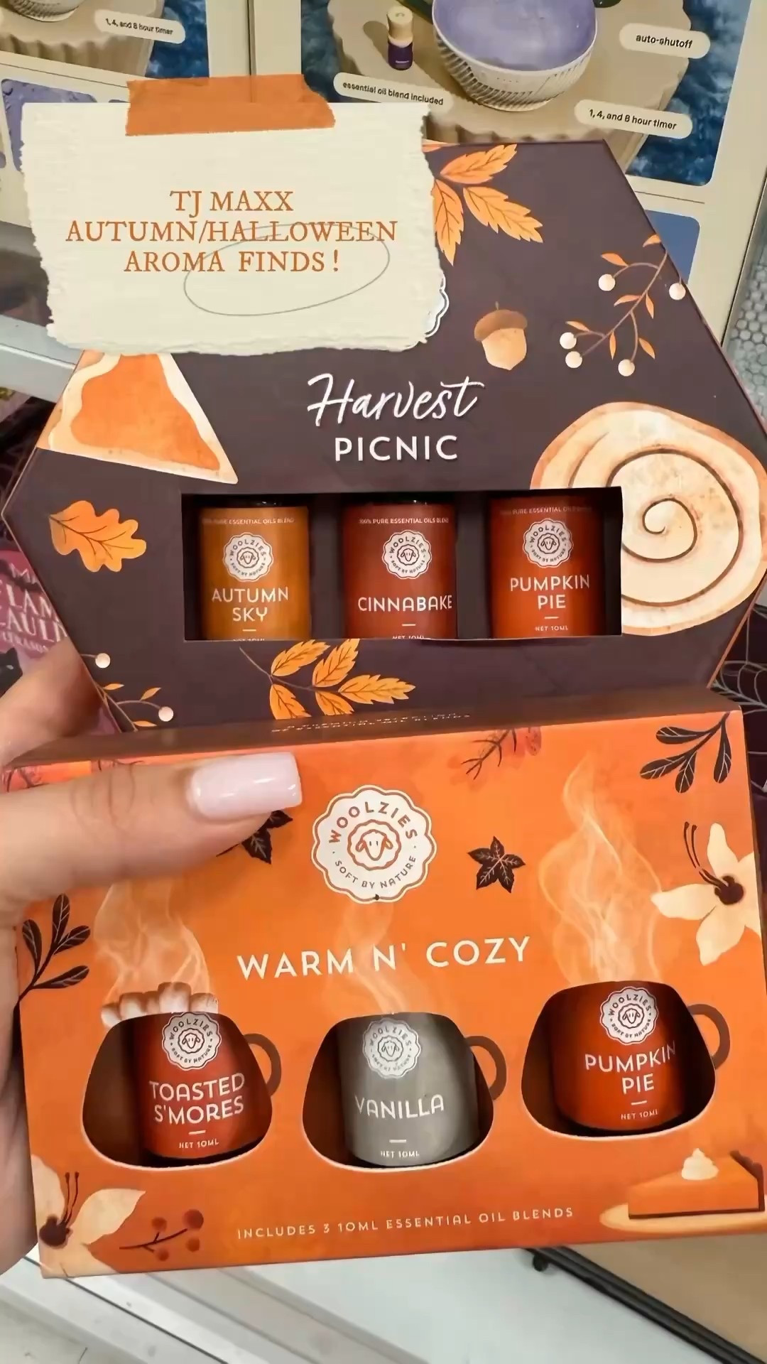 TJ MAXX AUTUMN/HALLOWEEN AROMATHERAPY FINDS !
smells like fall and i am loving it. elevate your home with fall scents and halloween diffusers this season. which scent are you buying @ tj maxx ?!

#LTKSeasonal #LTKSaleAlert #LTKHalloween