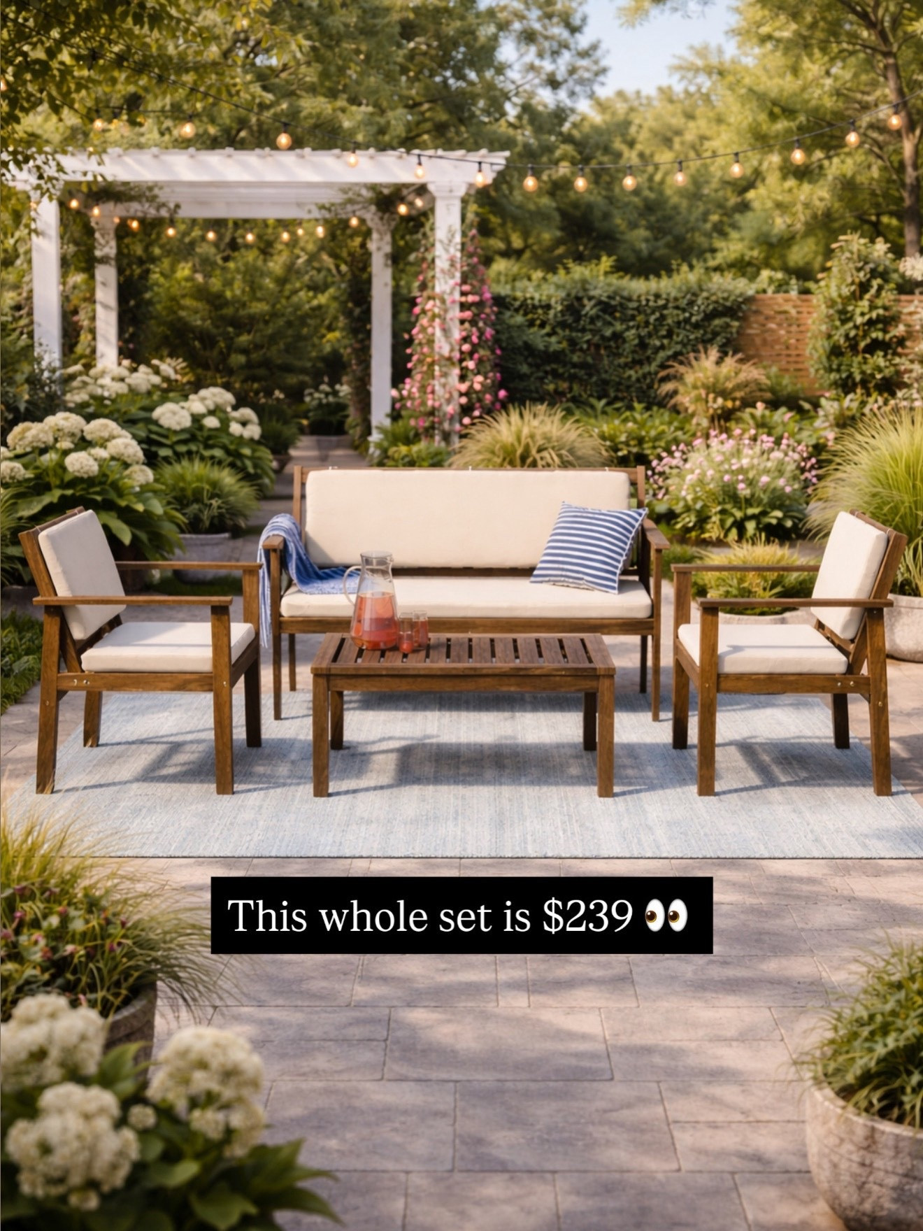 Such an awesome deal on this beautiful patio set 


backyard, outdoor, furniture, spring

#LTKSeasonal #LTKSaleAlert #LTKHome