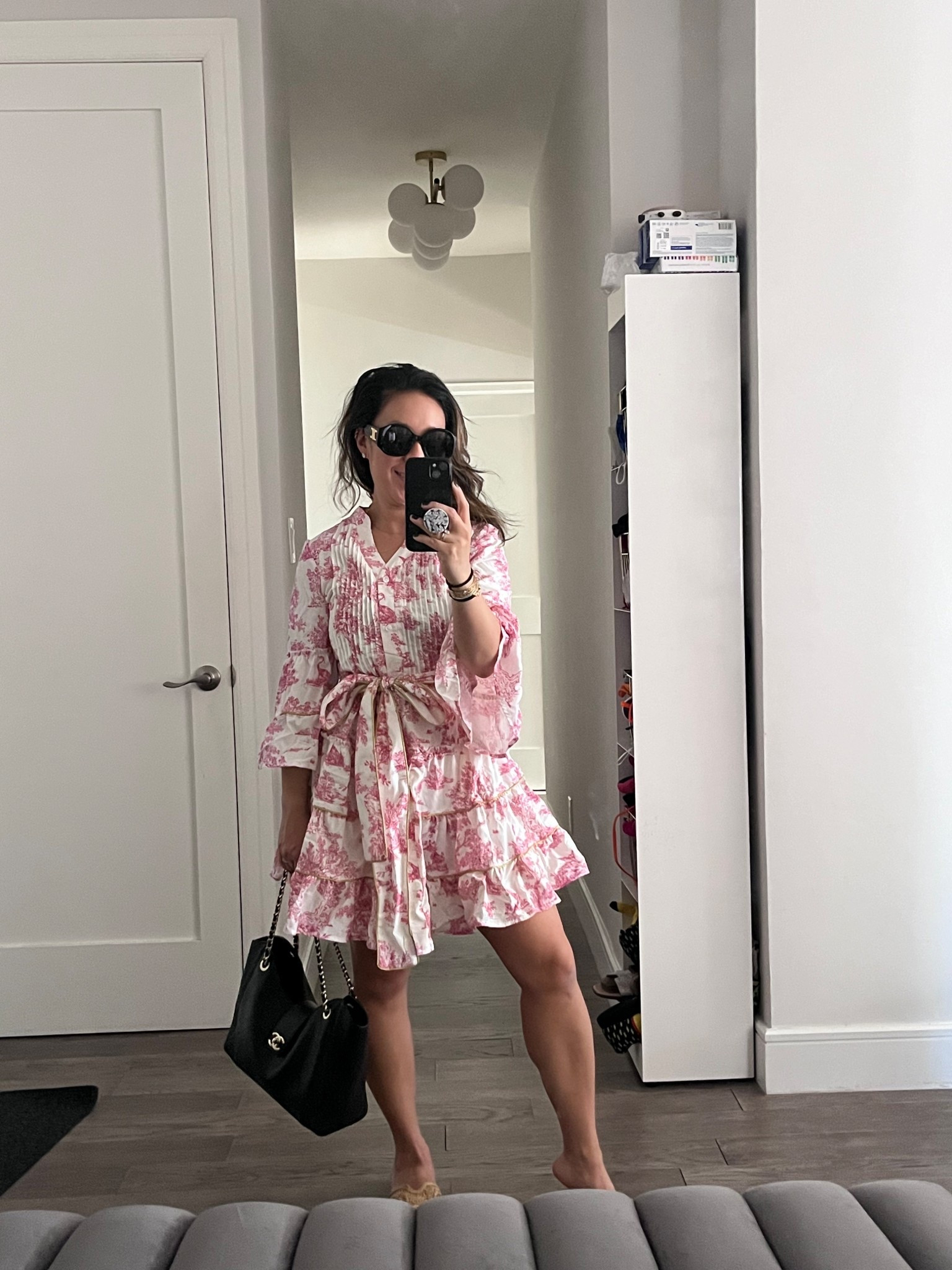 Spring floral dress. Good fit. Love the 3/4 sleeve detail. Great for short girls. I’m 5’2” for reference. I’m wearing an xs.

#LTKootd #LTKTravel #LTKWorkwear