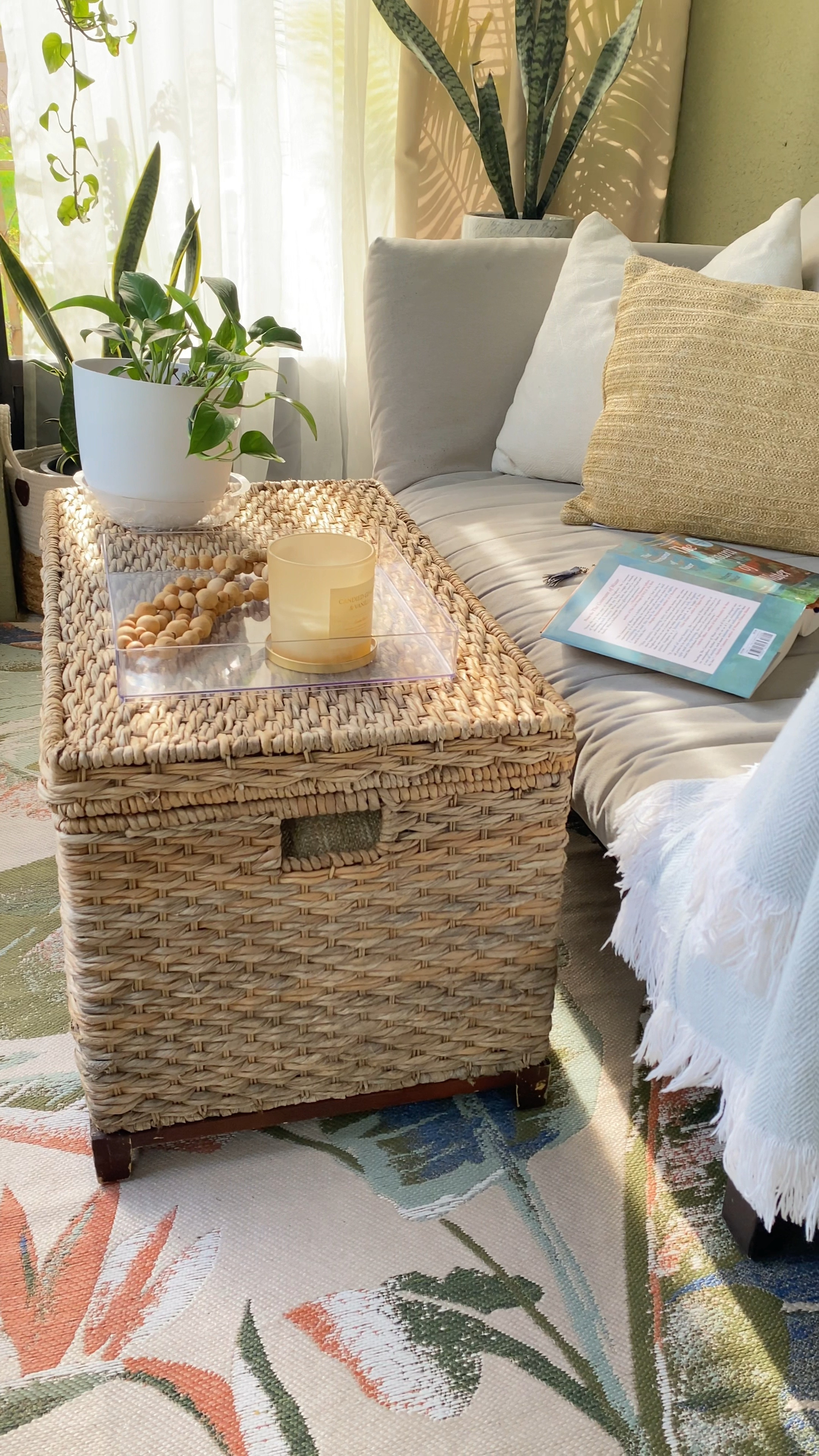 Golden Girls Inspired Patio Makeover #neutraldecor #tropicalpatio #patiomakeover #springrefresh

#LTKVideo #LTKSpringSale #LTKhome