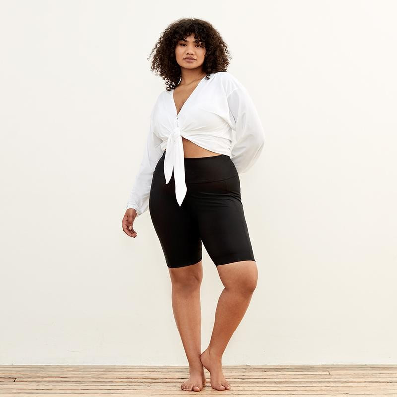 Self-Care Women's Bike Shorts With Pockets | ADAY | ADAY