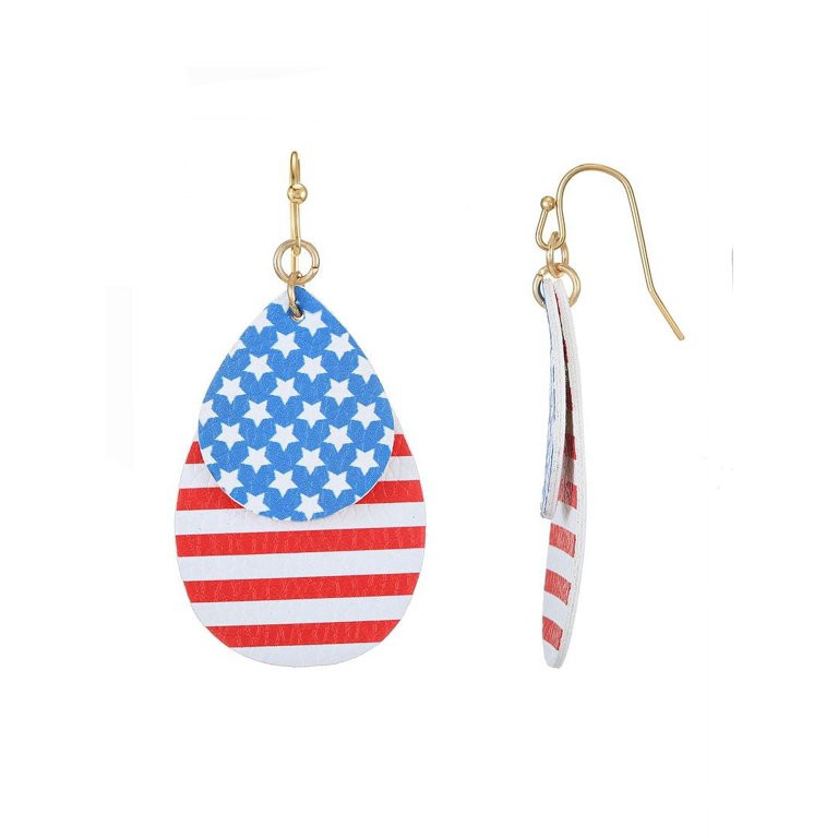 Way to Celebrate Americana Layered Earring | Walmart (US)