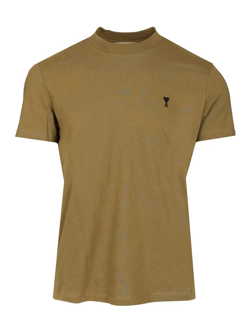 AMI Paris Ami De Coeur Logo Embroidered T-Shirt | Cettire Global
