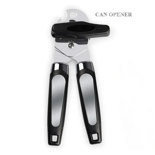 Meidong Can Opener, 3-In-1 Can Opener Manual Smooth Edge, Bottle Opener Ergonomic Anti-slip Grips... | Walmart (US)