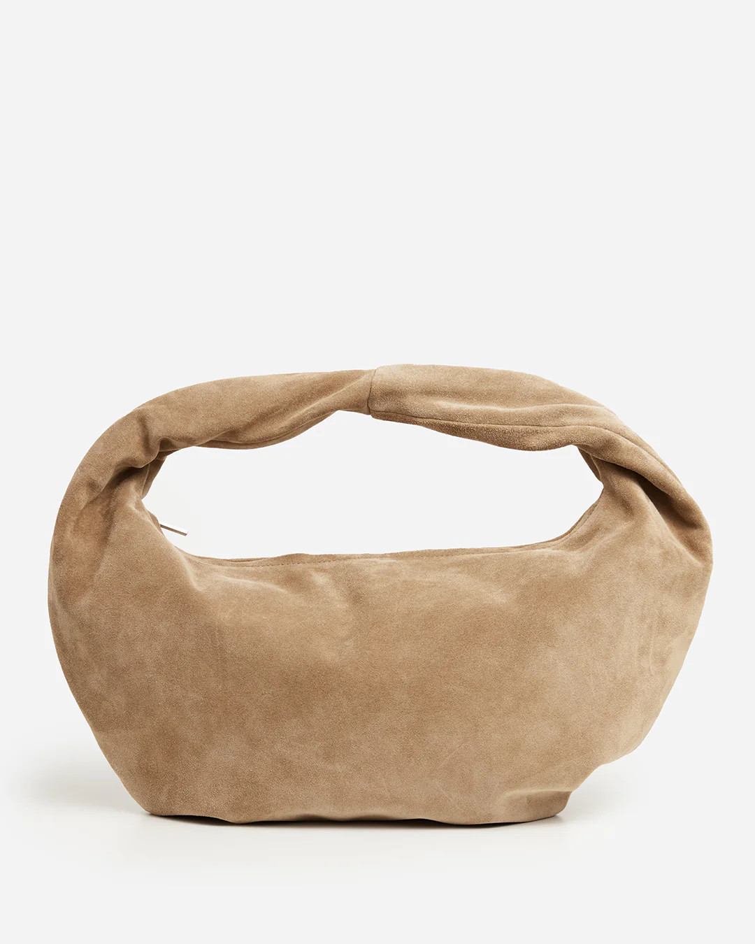 Alva Shoulder Bag Suede Sand Bag | Flattered