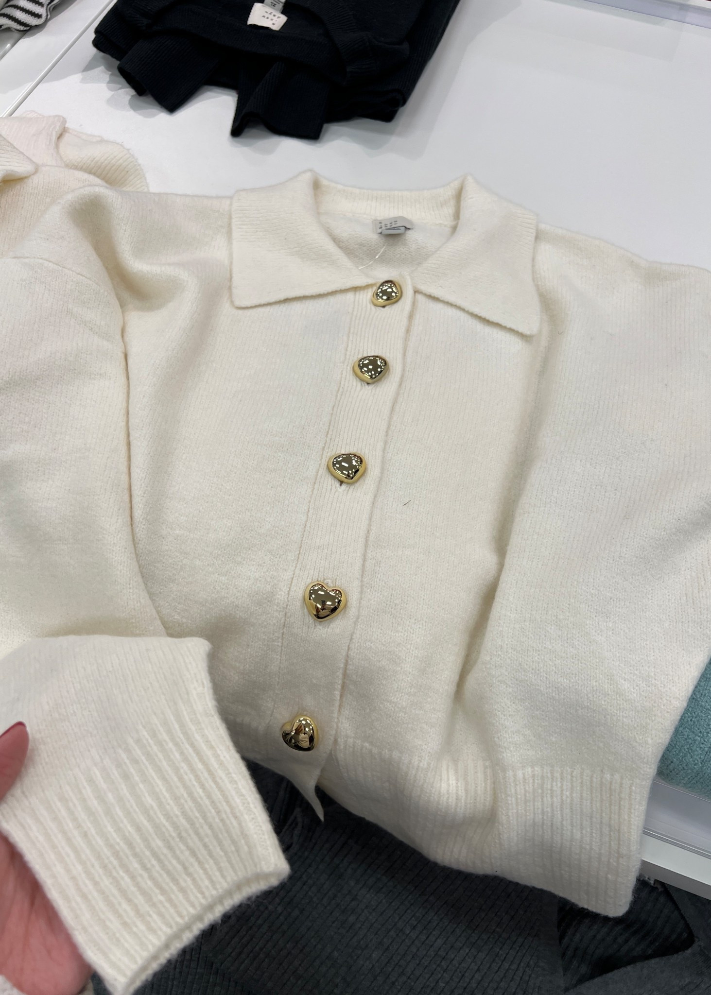 Now 20% off 
Women's Long Sleeve Heart Button Cardigan Sweater - A New Day™

#LTKStyleTip #LTKSeasonal #LTKSaleAlert