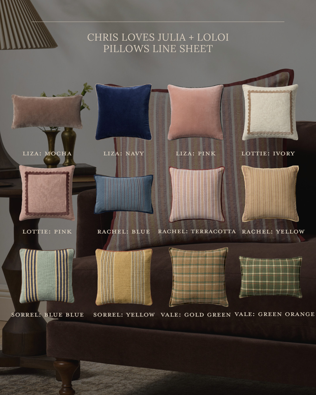 Meet the new CLJ x Loloi Pillows for Fall 2026 

 #LTKHome