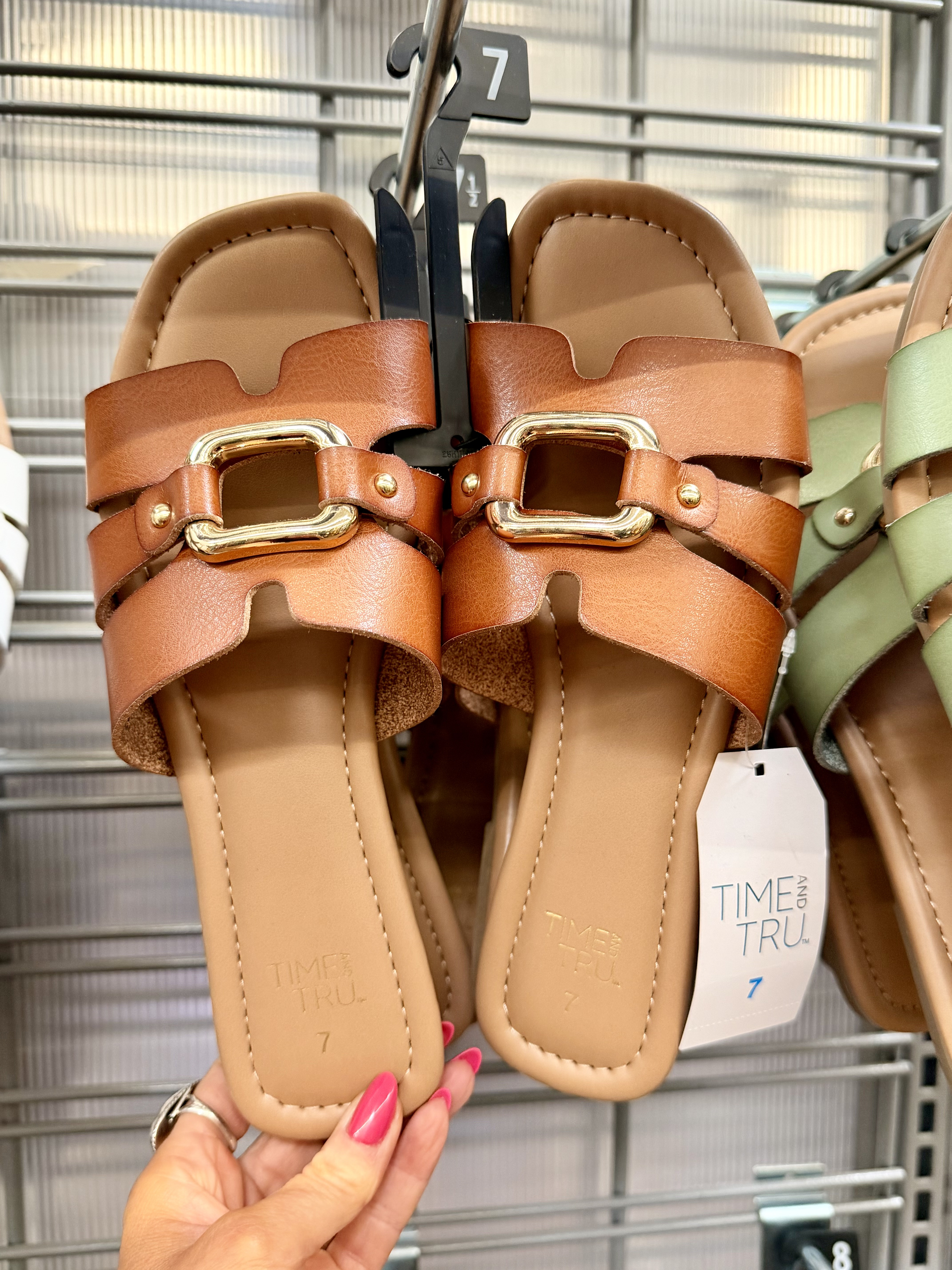 Adorable, look for less sandals from Walmart! 

#LTKSeasonal #LTKOver40 #LTKootd