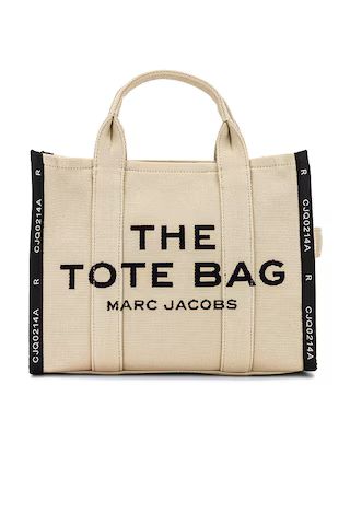 Marc Jacobs The Small Jacquard Tote Bag in Warm Sand from Revolve.com | Revolve Clothing (Global)