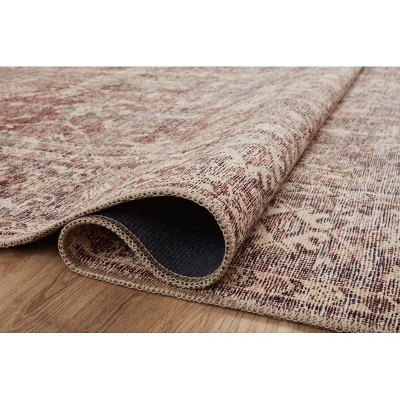 Amber Lewis x Loloi Georgie Bordeaux / Antique Area Rug | Wayfair North America