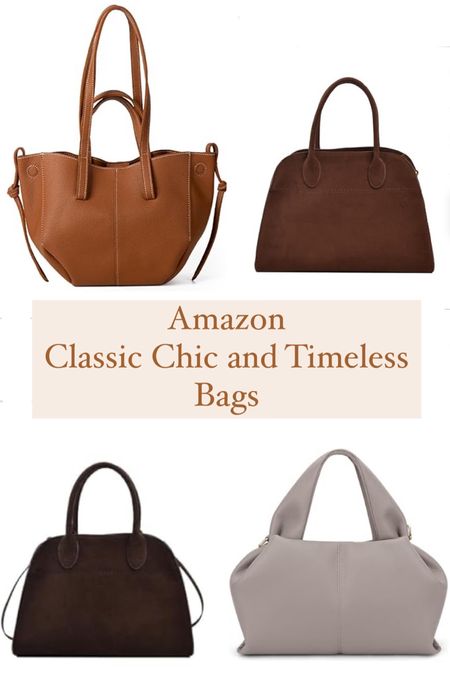 Amazon Classic Chic Timeless and affordable bags! 

#LTKFindsUnder100 #LTKFindsUnder50 #LTKItBag