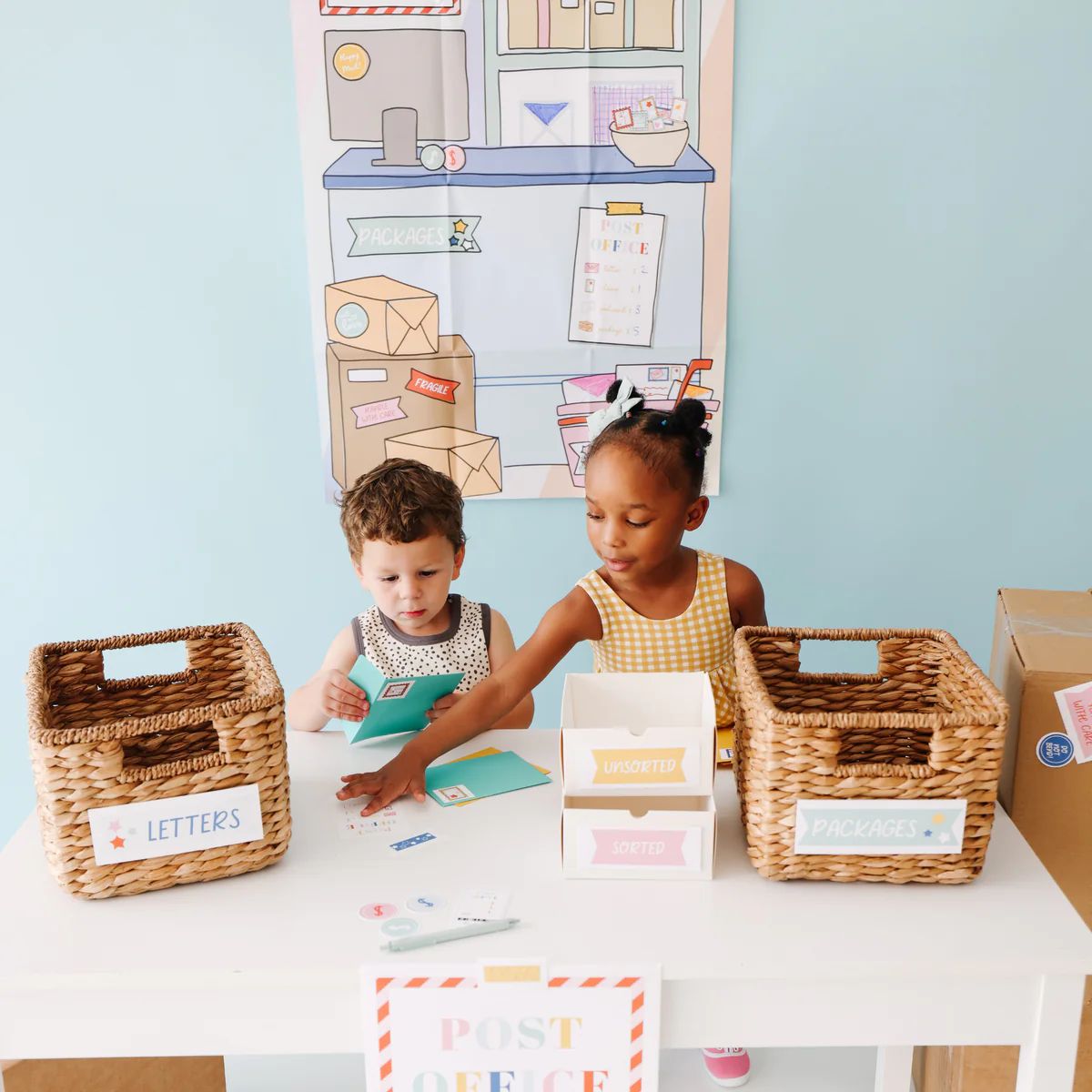 Post Office Inspired Play Kit | Magic Playbook