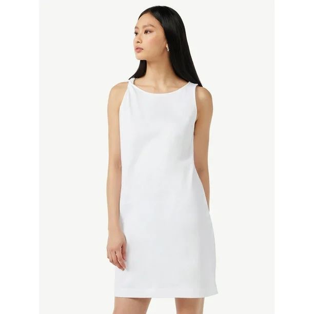 Free Assembly Women's Mini Tank Dress with Twist Accent - Walmart.com | Walmart (US)