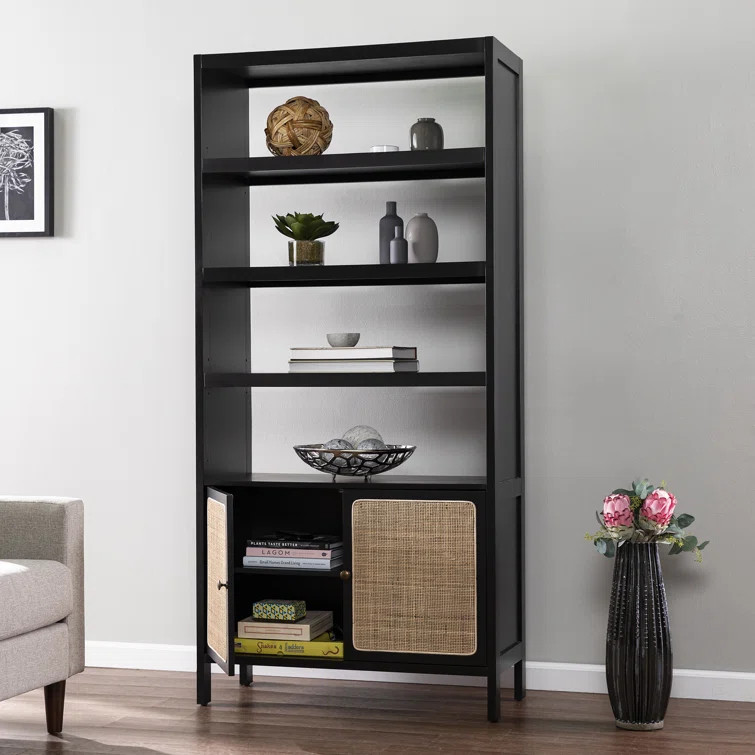 Shaelyn 74'' H x 35'' W Standard Bookcase | Wayfair North America